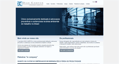 Desktop Screenshot of diascampos.com.br